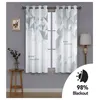 Custom 3D Living Room Curtains retro Creativity Design Home Bedroom Curtain Blackout Window Drapes