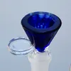 Groothandel 14mm Kom Mannelijke Gezamenlijke Hoofddienst Glazen Kom 6 Kleuren Roken Glas Bong Bowl voor Ash Catcher Glass DAB RIGHT Water Pipes Hookah