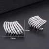 Godki 19 mm griffes élégantes couverture complète pour les boucles d'oreilles de pote de lobe de lobe de zircon de Dubai pour femmes Boucle D039oreille CX2007069525608