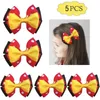 5 pièces fille cheveux arc 4555quot fait à la main Boutique couches cheveux arc souris inspiré clips8177188