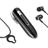 300mAh Sport Stereo Mini Trådlöst Bluetooth Headset Halsband Bluetooth Hörlurar Handsfree Clip på hörlurar