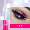 CmaaDu Profesyonel Su geçirmez Eyeliner Mat Likit Eyeliner Parlak Renk Eyeliner Kalem Mavi siyah Göz 12 renkleri Uzun Ömürlü