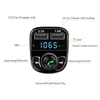 В-Car Handsfree Wireless Bluetooth FM-передатчик Радио Автомобильный MP4 модулятор Музыкальный плеер Зарядное устройство USB TF LED Dual USB зарядное устройство