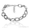 24k Gold Design Simple Jewellerybig Chain Collier JewelryMens Cuban Link Chain1043733