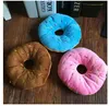 Tri-färg valfritt Donut Butter Donut Söt Pet Voice Plush Play Dog Toys Pet Supplies 30st/Lot L244