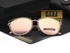 Design Ladies Big Cat Eye Style Women Solglasögon Polariserade Girls Sun Glasses Mirror With Case6114338