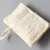 11 * 7 cm Naturalny Loofah Pad Prostokąt Kształcie Zługoczający Luffa Usuń martwą skórę idealną do kąpieli prysznic i spa Free DHL LX2178