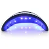 Nageltorkar 36W Dryer LED UV-lampa Micro USB för lampor härdning Gel Builder 3 Timed-läge med automatisk sensor