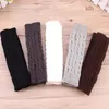 2020 Winter Unisex vrouwen vingerloze gebreide lange handschoenen arm warmer wol half vinger wanten 12pairs lot282a