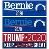 Donald Trump 2020 Car Sticker America President Election Sticker Fashion Exquisite Stickers Home Garden Waterproof Stickers VT0428