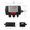 DXD-A006A Controlador de banheira de hidromassagem em forma redonda simples Painel de controle de banho digital para banheira AC 110V228e