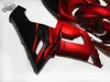 Free Custom ABS fairing kit for Kawasaki Ninja 2005 2006 ZX-6R ZX6R 636 05 06 dark red aftermarket fairings set