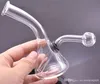 4inch Glass Oil Burner Water Bong smoke pipe with carb hole pyrex portable Detachable Downstem glass oil burner pipe mini beaker bong