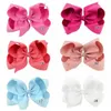 20st / parti 6inch stort hårbågar mode tjejer hår tillbehör hårklipp boutique bågar hairpins frisyr grosgrain band bågar