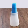 Silicone bouteille d'huile brosse cuisson BBQ badigeonner brosse bricolage outils de cuisine brosses en silicone pour cuisine outil de camping HHA1103