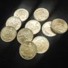 10pcs USA Sitting Liberty Small Gold Coin 1880 Copy 23mm Collection Coins2555