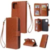 Wallet Leather Phone Case For iPhone 11 Pro Max XS Xr X 8 Plus Retro Flip Stand Holder Card Slot Photo Frame Cover