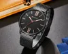 watch CURREN Simple Big Dial Ultrathin Fashion Business Men Watch Full Steel Quartz Male Clock Reloj Hombre Montre Homme257D