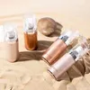 HANDAIYAN tube box Illuminator Makeup Shimmer Body Cream Face and Body Highlighter Make Up Liquid Brighten Professional Glow Cosmetic