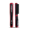 Saç düzleştirici fırça seramik ısıtma Antiscaldstatik tarak profesyonel saç düzleştirme Iron7905022
