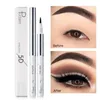 DHL 120 Sztuk / partia Pudaier Czarny Płynny Eyeliner Pen Wodoodporny Eyeliner Makeup Kosmetyki Długotrwały Płynny Szybki Suchy Naturalny Okul