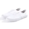 Scarpe da ginnastica per il tempo libero in tela casual con logo di design da donna per uomo, colore bianco personalizzato