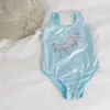 enfants de maillot de bain à paillettes