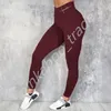 Women039s High midja Yoga Pants Sports Gym Leggings Fashion Letters Sightfitting Ladies Sweatpants Elastic Male Tights Trous7898110