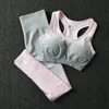 Women's Yoga Set Sports Bra and Gym Clothing Workout Sports Suit Energy Fitness Sportswear Active Wear
