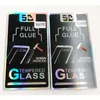 Fullt limthärdat glas för Samsung Galaxy S10 S9 S8 Plus Lite för Samsung Not 10 9 8 S7 Edge Screen Protector Film