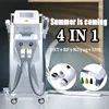 New of 3 In 1 Skin Rejuvenation E-light Ipl Rf Nd Yag Laser Multifunction Hair Removal Pigment Removal Tattoo Removal Equipment