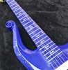 Sällsynta Prince Cloud Electric Guitar White Blue Gold Hardware Top Selling Chinese Guitar i Stock1757197