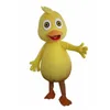 2019 alta qualidade grande pato amarelo mascote pato de borracha mascote traje adulto tamanho frete grátis