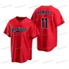 Camisa Retro dos Indianos 41 Carlos Santana 14 Satchel Paige 19 Larry Doby 30 Joe Carter 99 Rick Vaughn 25 Jim Thome 28 Corey Kluber 44 Reggie Jefferson 20 Frank Robinson