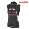 Liv Team Cykling Ärmlös Jersey Vest Summer MTB Bike Wear Outdoor Sports Maillot Ropa Ciclismo Factory Direktförsäljning U52918