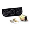 Jauges de carburant 2039039 52mm LED voiture 3 jauge Kit jauge de température de l'eau pression d'huile Volt tension Meter14518671