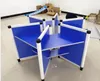 アルミ合金木材構造研究室学生ベンチ六角形化学実験室テーブル