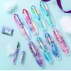 1PC Cute High Quality Ink Pen Kawaii Starry Sky Fountain Pen Witn Ink Sac For Gifts Writing School Office Supplies