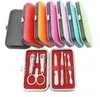 7Pcs Nail Care Scissors Travel Kits Case Manicure Set Tool Manicure Set Nail Clippers Daily Care Tool