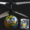 Boule volante mené Luminal Kid Flight Balles à induction infrarouge électronique Aircraft Remote Control Toys Magic Senting Helicopter6760801