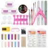 Cosa Manicure Set Nail Art Decorations Akryl Liquid Nails Acrylic Powder SetKit Nail Files Tools8331469