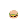 Fast Food Brooch Set Pizza Hamburgers Hot Dogs Oeufs Pochés Dés Bombes Émail Pin Chapeau Chemise Col Sac Chaîne Broches Cadeau De Vacances YD0039