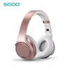 Haut-parleur d'écouteur Bluetooth SODO MH1 d'origine casque sans fil 2 en 1 avec microphone NFC pour téléphones 9437039