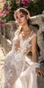 Elihav Sasson Mermaid Wedding Dresses Sheer Neck Lace Bridal Gowns vestido de novia Cap Sleeve Beach Wedding Dress 3933