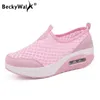 Summer Mesh Casual Sneakers Women's Platform Shoes Woman Breathable Slip on Ladies Shoes Zapatos De Mujer Size 35-41 Wsh3280297
