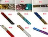 BABY DESIGNERS Fille Slap Bracelets Sirène Paillettes Bracelet Double Couleurs Glitter Slap Bracelet Enfants Fête cotillons 28Designs En Option