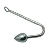 Petite tête de boule moyenne grande pour choisir crochet anal en métal godemichet anal dilatateur en alliage d'aluminium masseur de prostate sex toy pour homme Y18110402