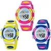 fashion Colorful girls boys Kids sport led digital watch Multifunction children gift birthday party wrist watches8959945