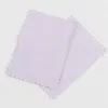 30pcs / paquete de plata paño polaco para los limpiadores de plata de oro joyería opción de colores Negro Azul Rosa Verde mejor envío libre de calidad E-paquete