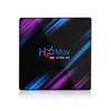 Android 10 H96 Max RK3318 TV Box 2.4G/5G Dual Band Wifi Bluetooth 4.0 H96Max 2G/4G 16G/32G/64G 4K HDR Mini display a LED